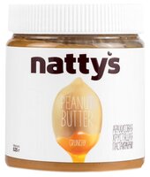 Nattys Паста Арахисовая хрустящая Кранчи, 300 г