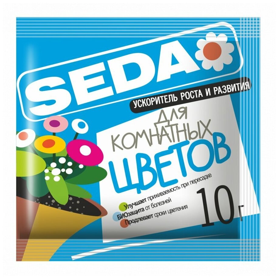 Ускоритель роста и развития для комнатных цветов JOY SEDA 10 г