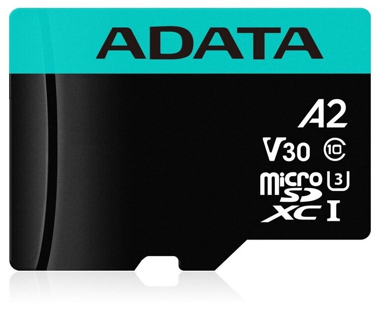 Карта памяти microSDHC 512ГБ Class10 A-Data Premier Pro (ausdx512gui3v30sa2-ra1) - фото №2