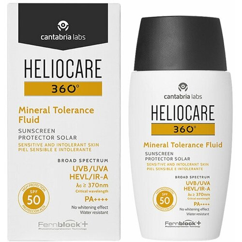 HELIOCARE 360 Mineral Tolerance Fluid Sunscreen SPF 50 Солнцезащитный минеральный флюид с SPF 50 для чувствительной кожи
