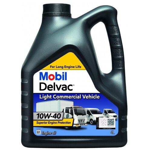 фото Моторное масло mobil delvac lcv 10w-40 4 л