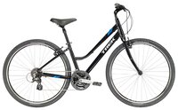 Шоссейный гибрид TREK Verve 2 Womens (2019) black pearl XS (158-165) (требует финальной сборки)