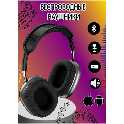 Беспроводные наушники спортивные THE LIFE OF SOUNDbluetooth 20000 Гцполноразмерныестильный дизайнчерный 172000₽