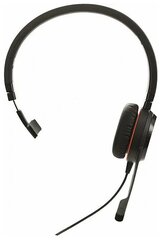 Проводная гарнитура для компьютера Jabra Evolve 30 II HS Mono с разъемом 3,5 mm jack, без блока управления/замена для гарнитуры Jabra Evolve 30 II Mono (14401-20/5393-823-309)