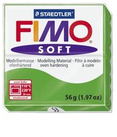 Полимерная глина FIMO Soft запекаемая тропический зеленый (8020-53), 57 г
