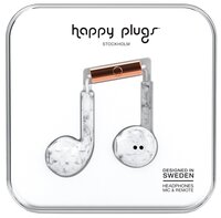 Наушники Happy Plugs Earbud Plus white