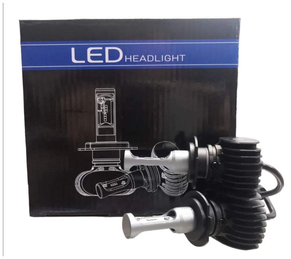 Светодиодные лампы Led S1 H27 6500k 4000 lm 25w 9-32V комплект 2 шт.