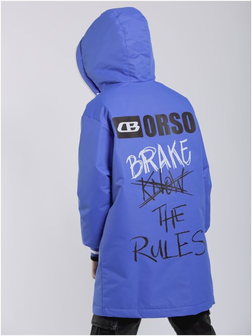 Куртка Orso Bianco, размер 122, синий