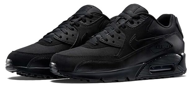 nike air max 90 essential black and white