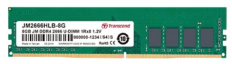 Оперативная память Transcend JM2666HLB-8G DDR4 8192Mb