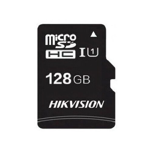 Флеш карта microSDXC 128Gb Class10 Hikvision HS-TF-C1(STD)/128G/Adapter + adapter