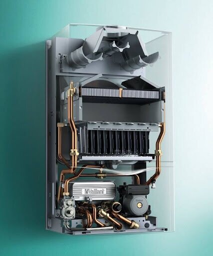 turboTEC plus VU 0010015258 Котел газовый настенный с принудительным отводом продуктов сгорания (1 контур, 11,2-36,5кВт) Vaillant - фото №17