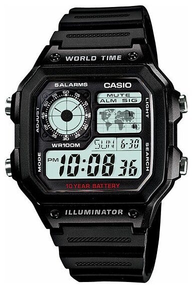 Наручные часы CASIO Collection AE-1200WH-1A