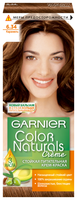 GARNIER Color Naturals Стойкая крем-краска для волос, 110 мл, 4.3, Золотистый каштан