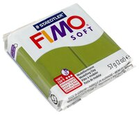 Полимерная глина FIMO Soft запекаемая оливковый (8020-57), 57 г