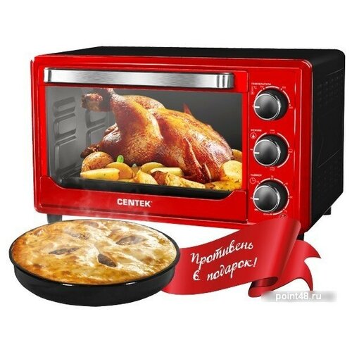 Мини-печь CENTEK CT-1537-30 красный 1335300₽