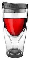 Asobu Бокал для вина Ice Vino 2go 0.48 л черный