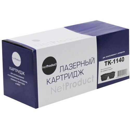 Тонер-картридж лазерный Net Product TK-1140 tc k1140 тонер картридж для kyocera fs 1035mfp 1135mfp 7200 стр туба с чипом