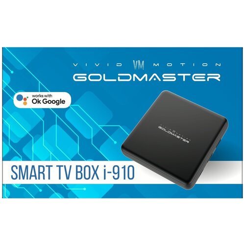 Cмарт ТВ-Приставка GoldMaster GM I-910 2/16GB (2.4/5 ГГц)