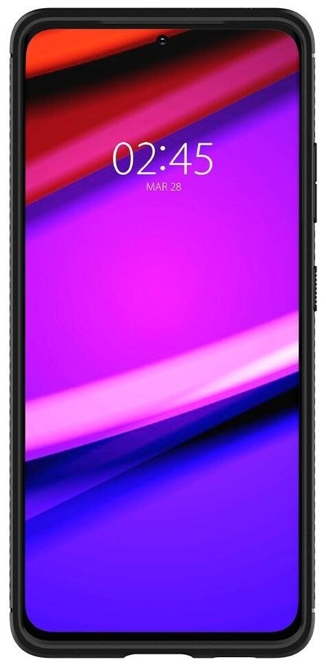 Чехол Spigen (ACS02349) для Samsung Galaxy S21 Ultra (Black) - фото №7