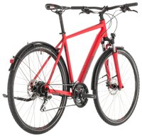 Горный гибрид Cube Nature Allroad (2019) red/grey 58 см (требует финальной сборки)