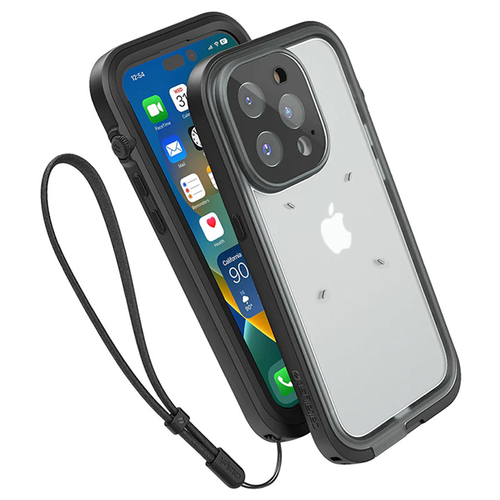 Водонепроницаемый чехол Catalyst Total Protection Case для iPhone 14 Pro, черный (Stealth Black) (CATIPHO14BLKMP)