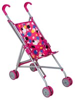 Прогулочная коляска Buggy Boom Mixy 8002 розовый/цветные сердечки