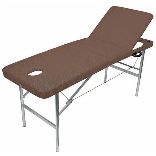 Массажный стол Your Stol трехзонный, 180х60, шоколадный