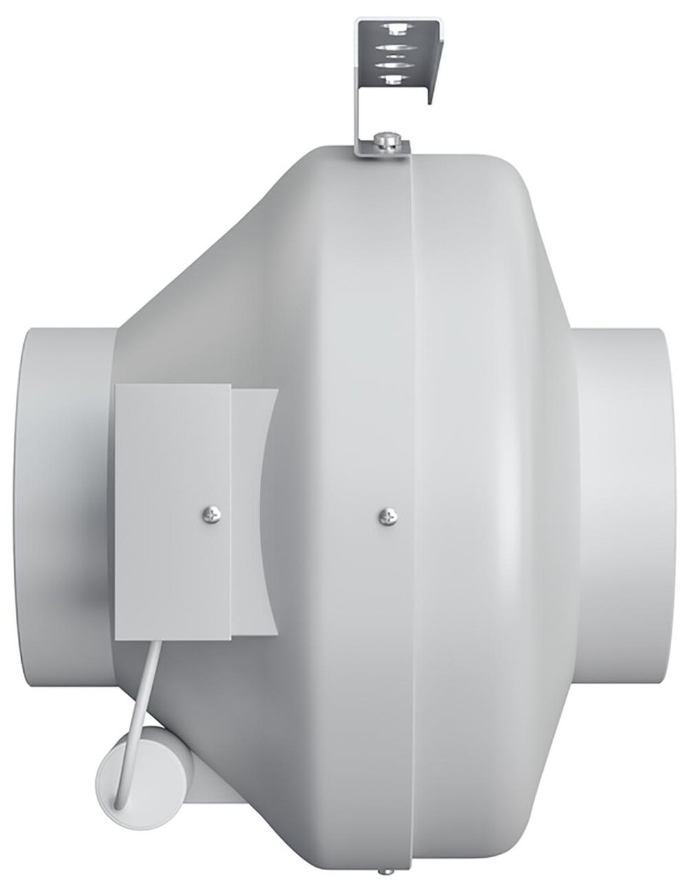 Вентилятор канальный центробежный Era Cyclone D160 мм 57 дБ 680 м3/ч цвет белый - фото №4