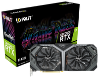 Видеокарта Palit GeForce RTX 2080 1515MHz PCI-E 3.0 8192MB 14000MHz 256 bit HDMI HDCP GameRock Retai