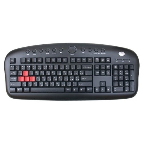 Клавиатура A4Tech KB-28G Black USB 188400₽