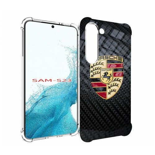 чехол mypads порше porsche 3 мужской для samsung galaxy xcover pro 1 задняя панель накладка бампер Чехол MyPads порше porsche 3 мужской для Samsung Galaxy S23 задняя-панель-накладка-бампер