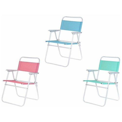 Складное пляжное кресло LUX COMFORT, полиэстер 600D, металл, 50х54х79 см, Koopman International