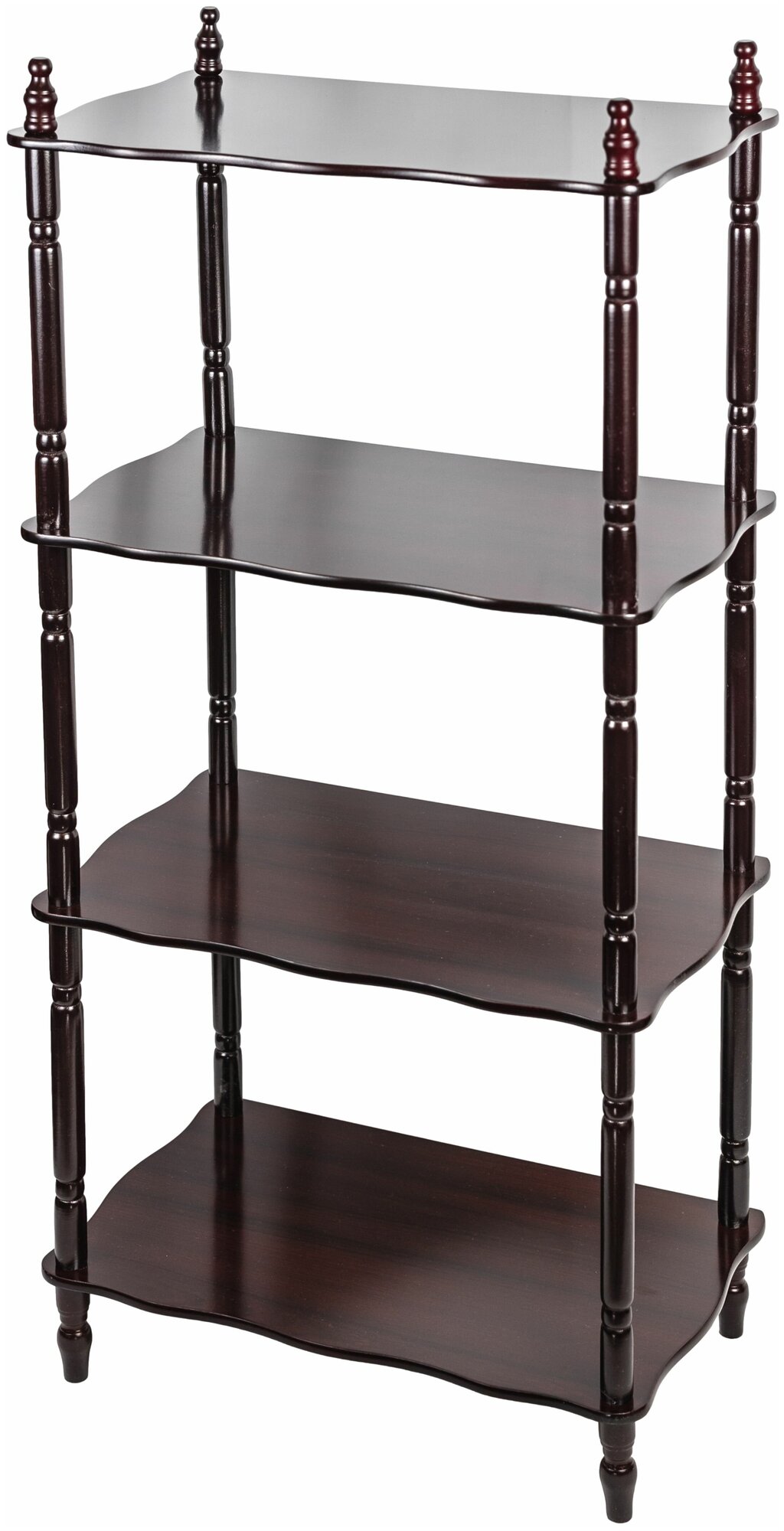 фото Этажерка BORTEN JW109-4 Cherry red, 47х29х99 см