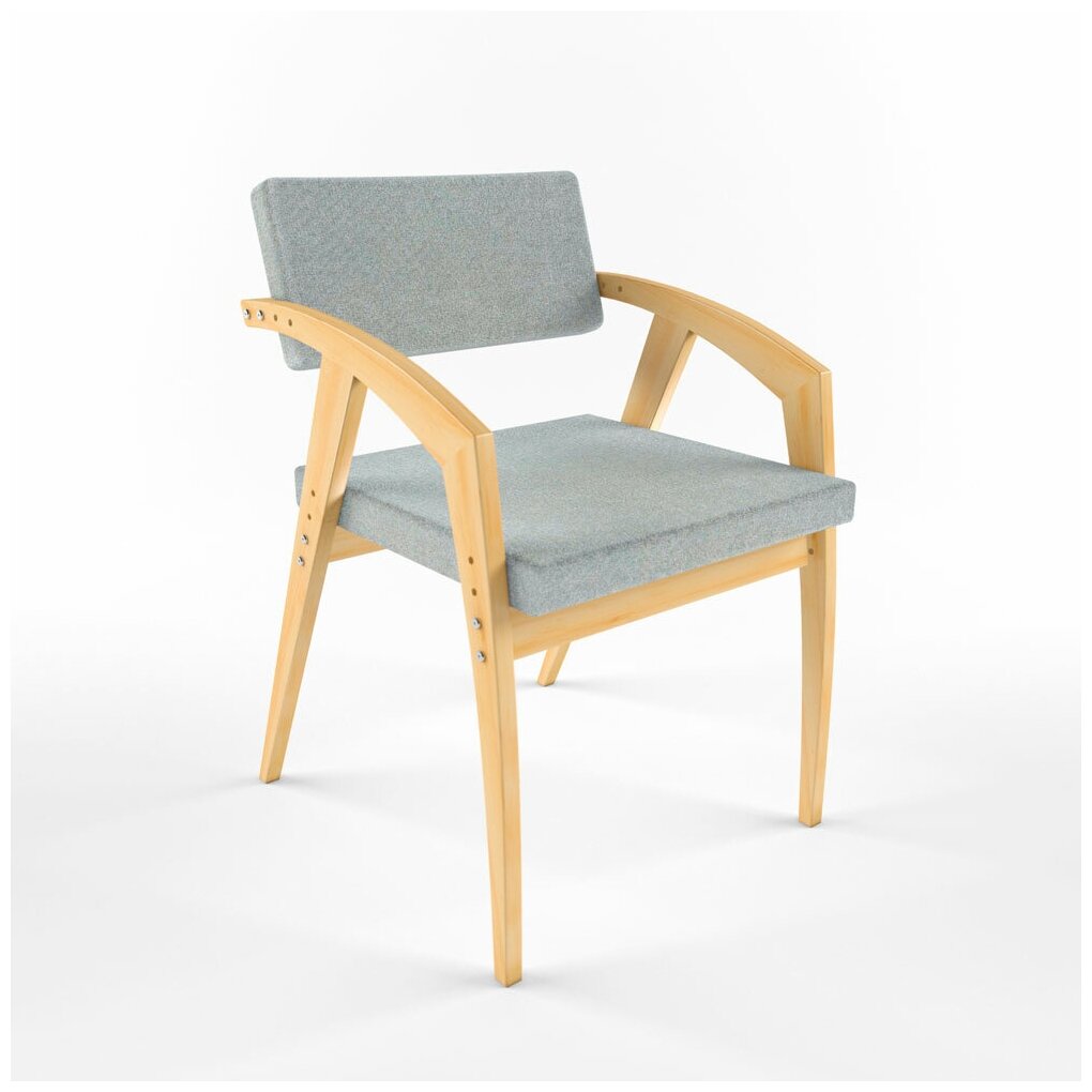 фото Кресло-стул бруно серый