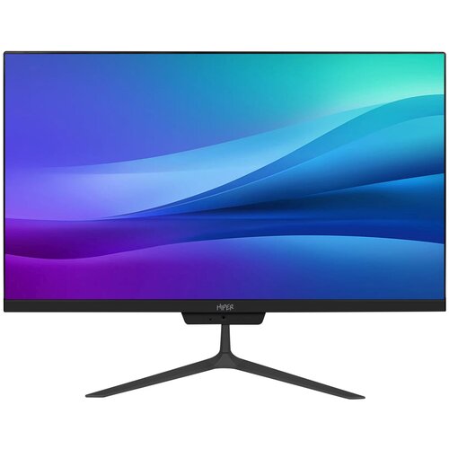 Моноблок Hiper V2 238 Full HD Cel G5905 35 4Gb SSD256Gb UHDG noOS GbitEth WiFi BT 120W Cam черный 1920x1080 4717000₽