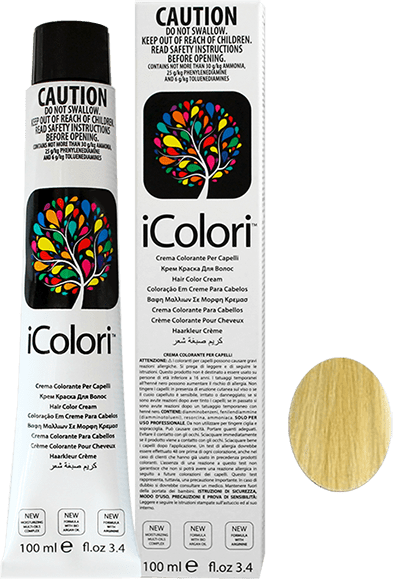 12.3 Крем-краска аммиачная KAYPRO iColori специальный блондин золотистый - 100 мл.