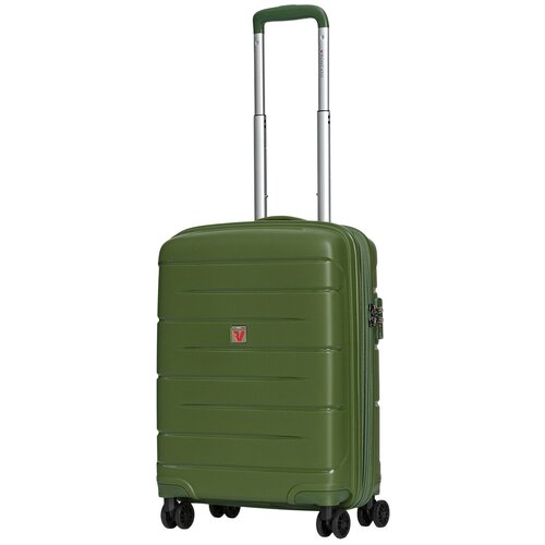 Чемодан RONCATO Flight DLX, 40 л, размер S, зеленый чемодан roncato flight dlx 40 л размер s оранжевый