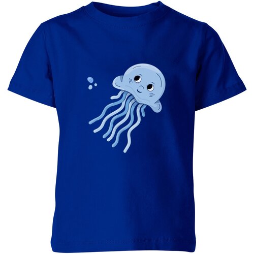 Футболка Us Basic, размер 12, синий мужская футболка медуза голубая m синий