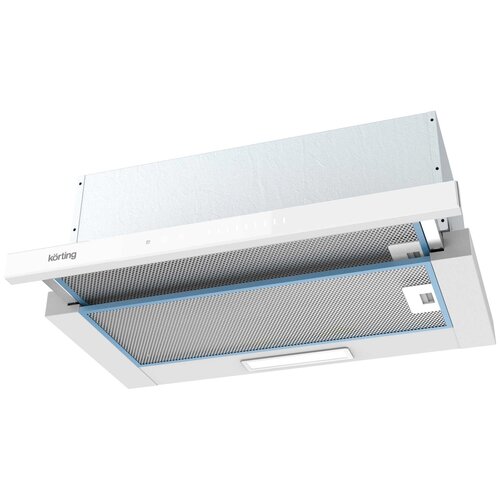 Korting Встраиваемая вытяжка 60 см 5 режимов 900 м3ч белый цвет 1999000₽