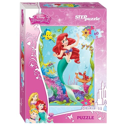 Игрушки Степ пазлы Пазл Русалочка 60эл 81130