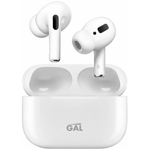 Bluetooth наушники вкладыши с микрофоном GAL TW-8900 TWS V5 беспроводная мобильная гарнитура белые 289700₽