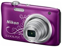 Компактный фотоаппарат Nikon Coolpix A100 фиолетовый