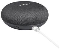 Умная колонка Google Home Mini, charcoal