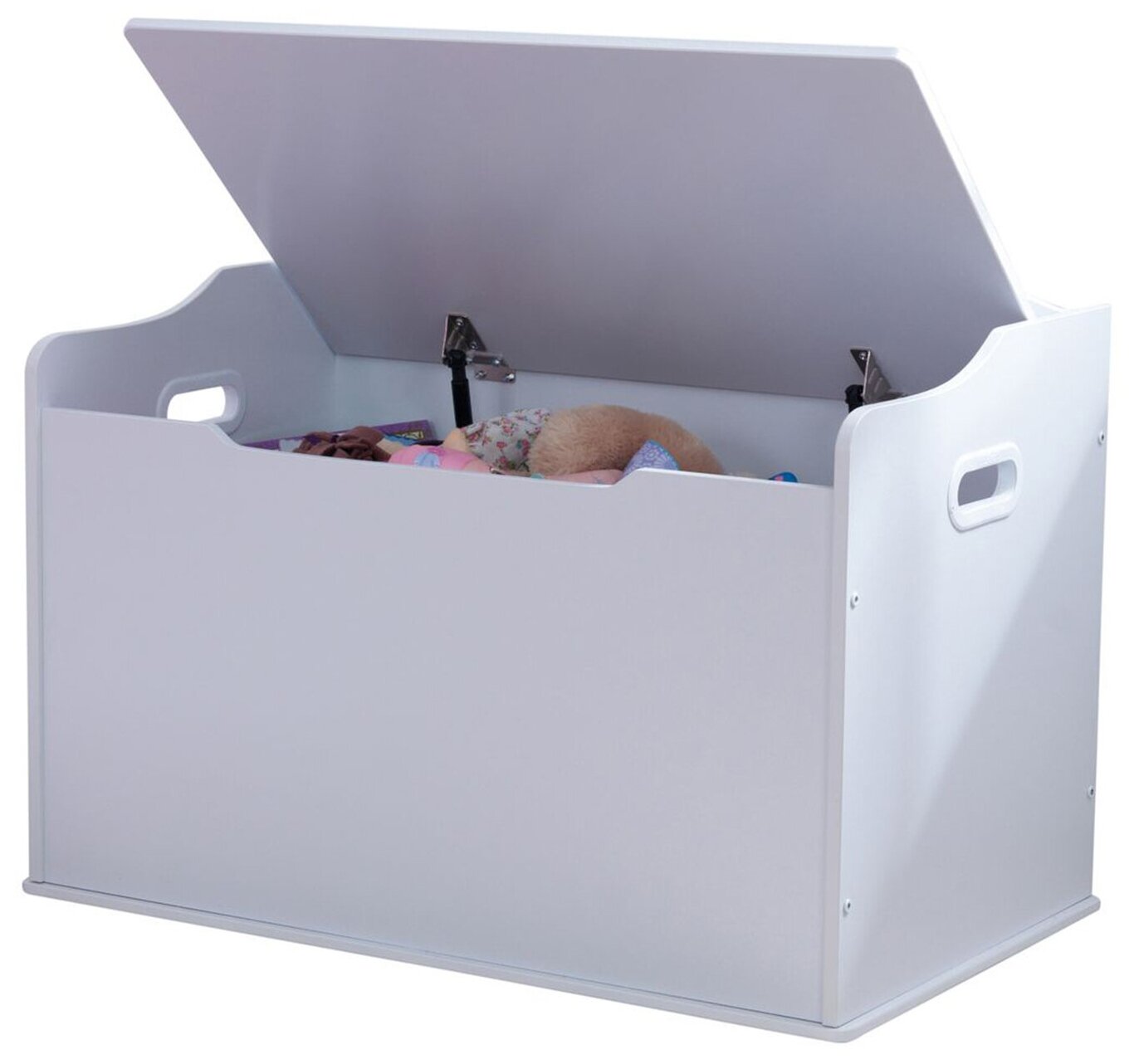 Ящик для игрушек KidKraft Austin Toy Box, цвет: белый - фото №6