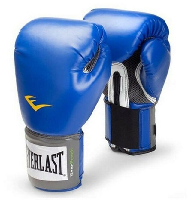 Перчатки тренировочные Everlast PU Pro Style Anti-MB Youth синие