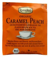 Чай черный Ronnefeldt Teavelope Caramel peach в пакетиках, 25 шт.