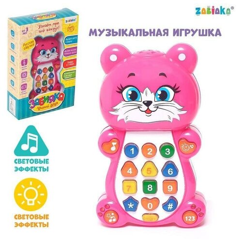 Игрушка музыкальная обучающая ZABIAKA 