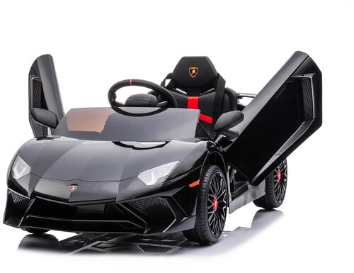 BDM Детский электромобиль Lamborghini Aventador SV Roadster 2WD 12V - BDM0931-BLACK