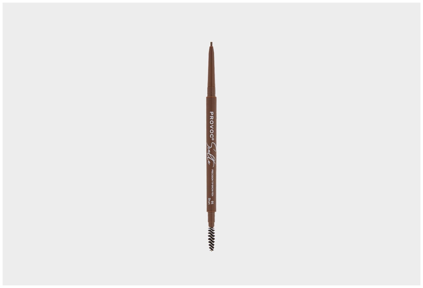 PROVOC SVELTE Precision Tip brow pen 01 Ультратонкий карандаш для бровей, 01